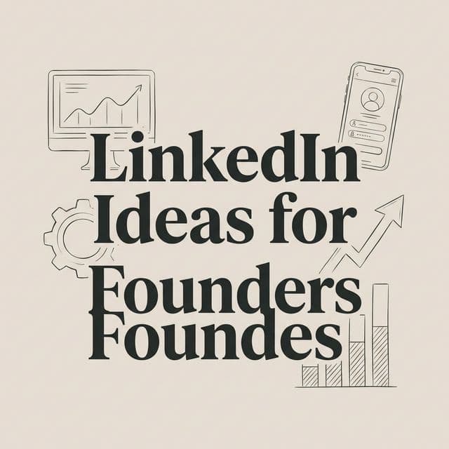 LinkedIn Content Ideas for SaaS Founders: 6 Proven Angles