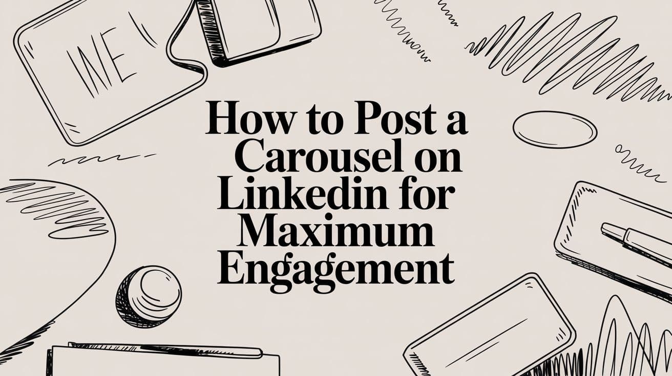 How to Post a Carousel on LinkedIn for Maximum Engagement