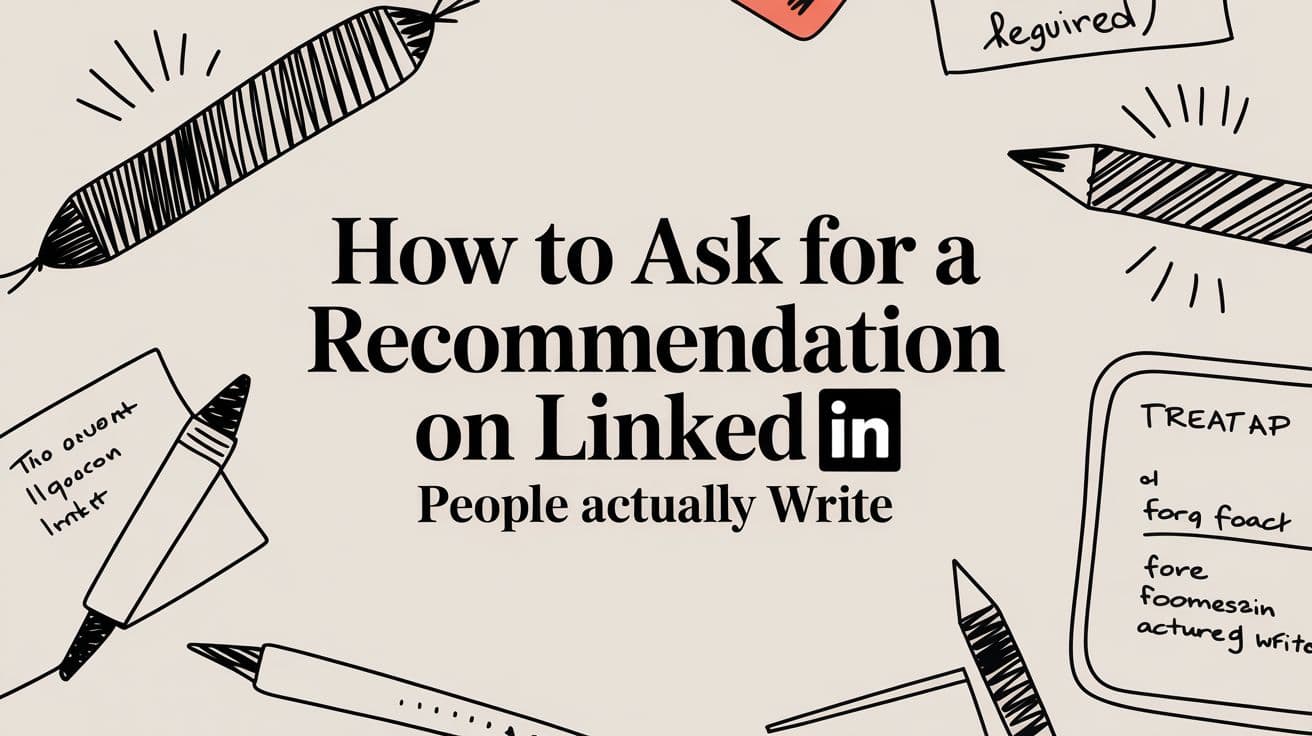 How to Ask for a Recommendation on LinkedIn People Actually Write
