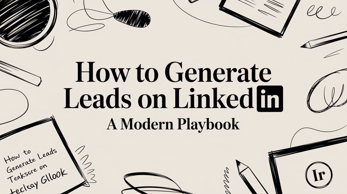 Featured image for How to Generate Leads on LinkedIn A Modern Playbook