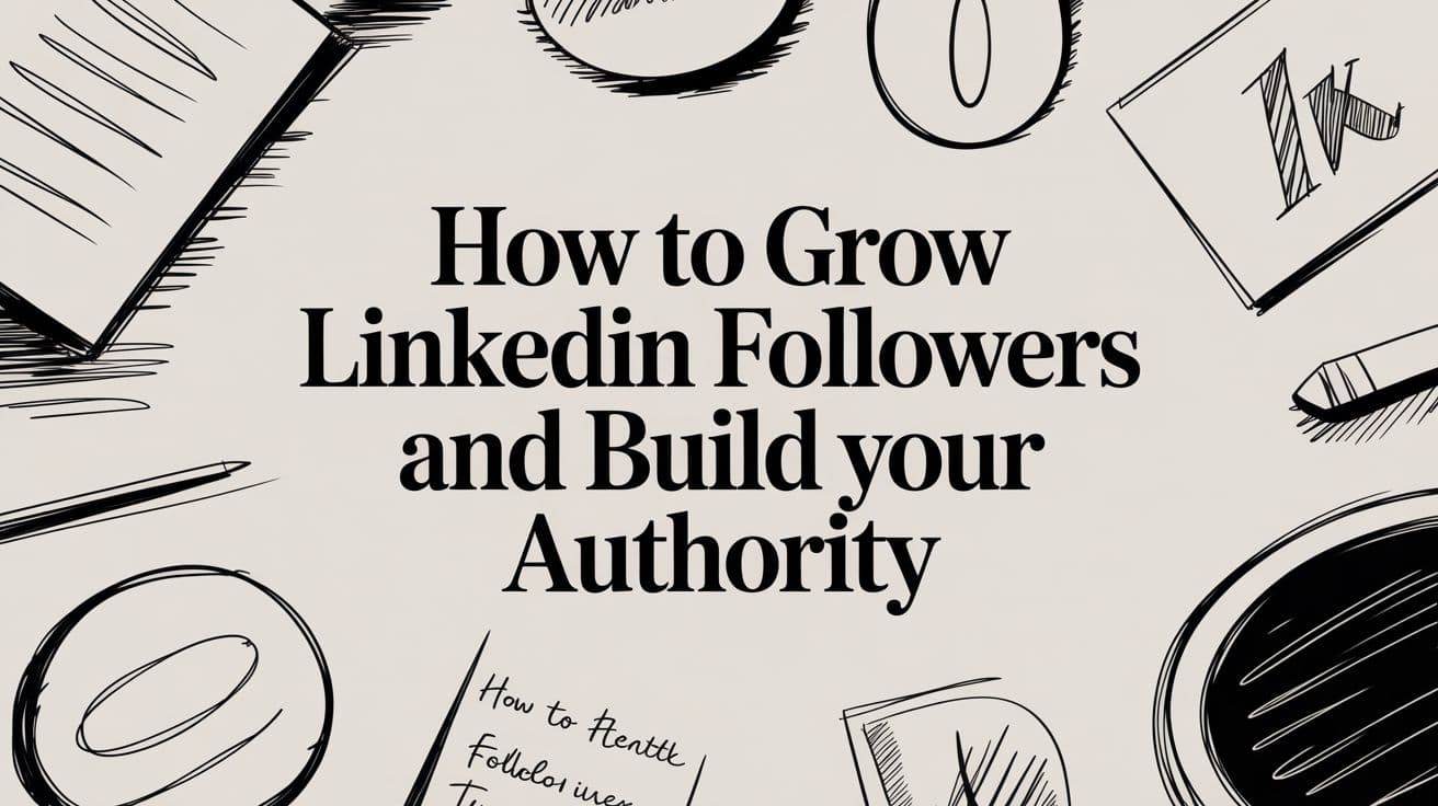 How to Grow LinkedIn Followers and Build Your Authority