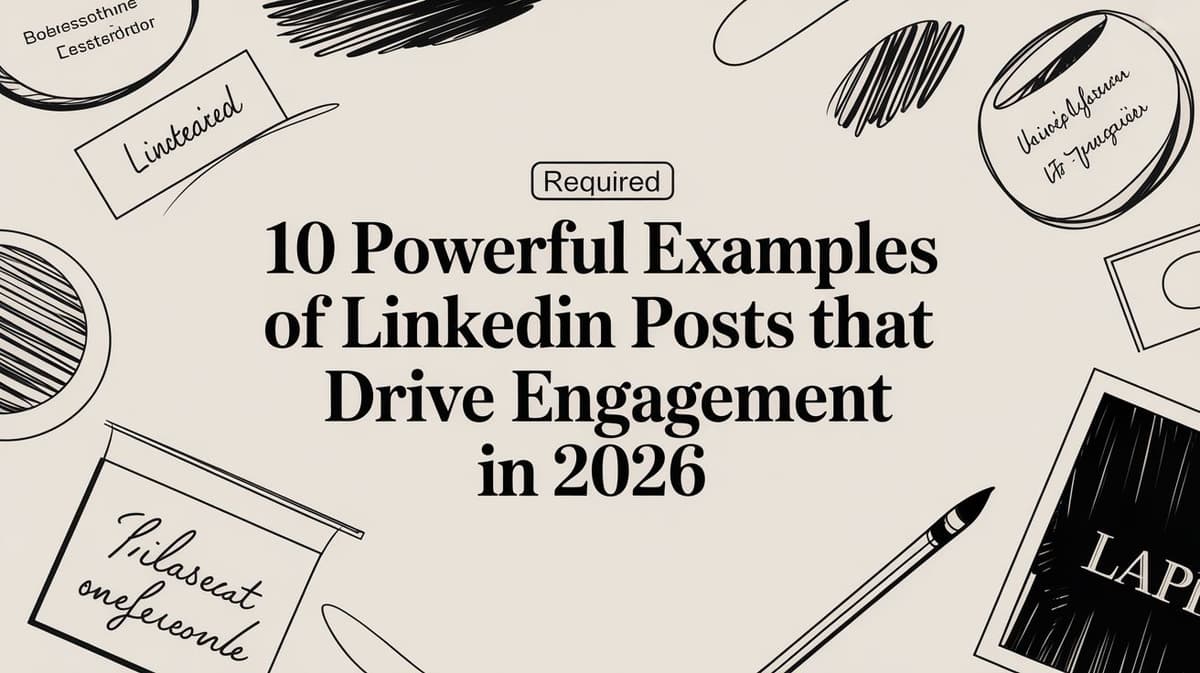 10 Powerful Examples of LinkedIn Posts That Drive Engagement in 2026 ...