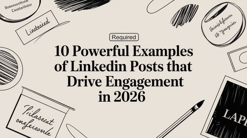 10 Powerful Examples of LinkedIn Posts That Drive Engagement in 2026 ...